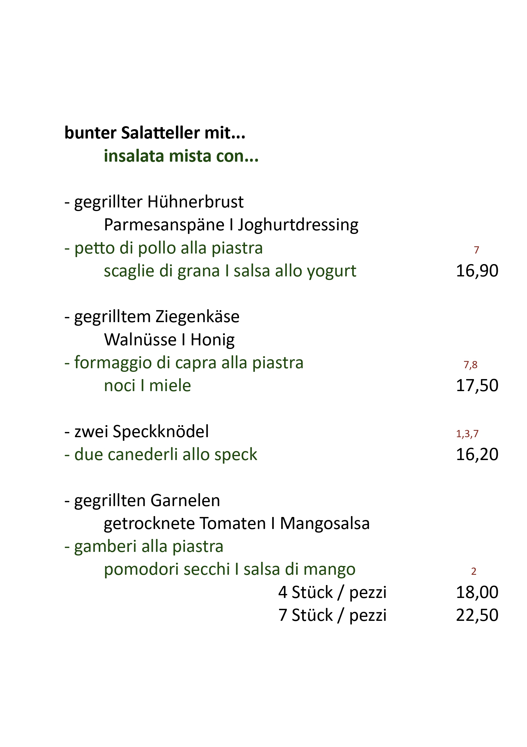 Bunter Salatteller mit..